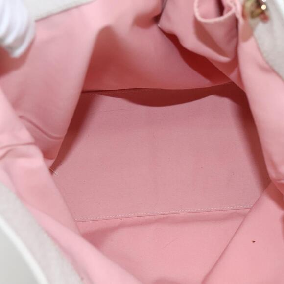 GUCCI GG Canvas Tote Bag Gold Pink - Picture 15 of 16